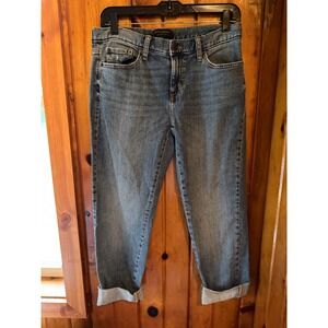 Banana Republic Womens Cropped Jeans Size 27/4 Denim‎ Blue Casual